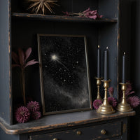 Celestial Beacon Calls Through Night