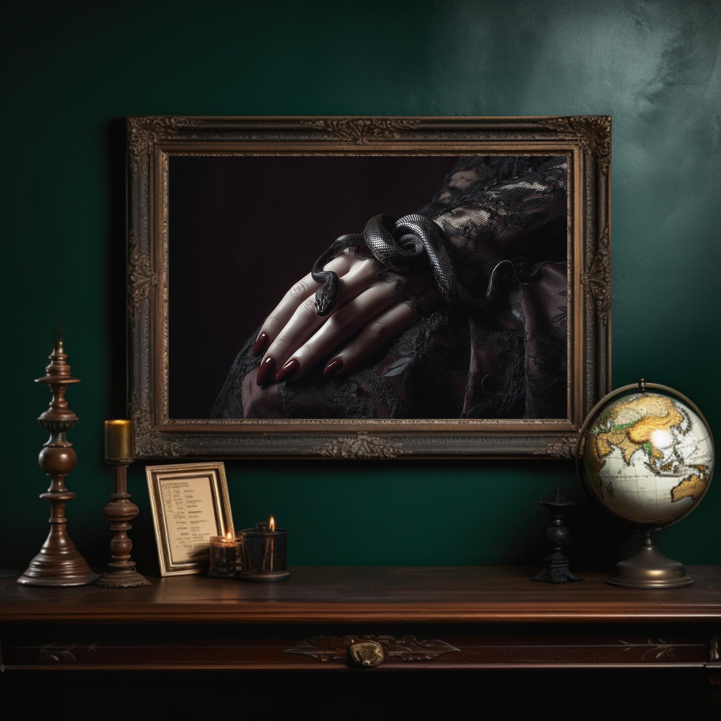 Serpent Tales Between Leather Spines