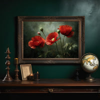 Scarlet Blooms Among Literary Worlds