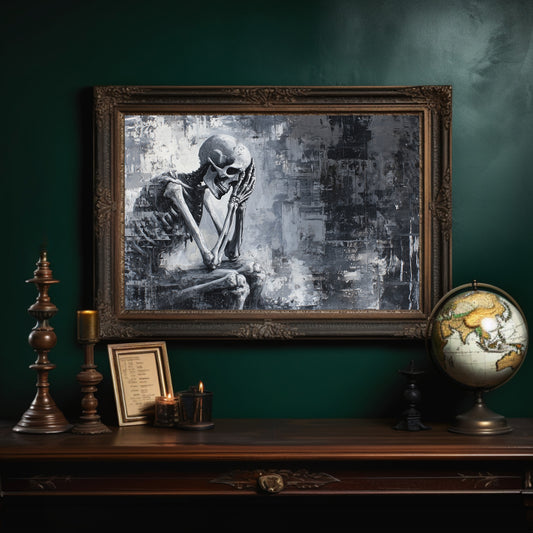 Silent Thoughts Between Bone Pages