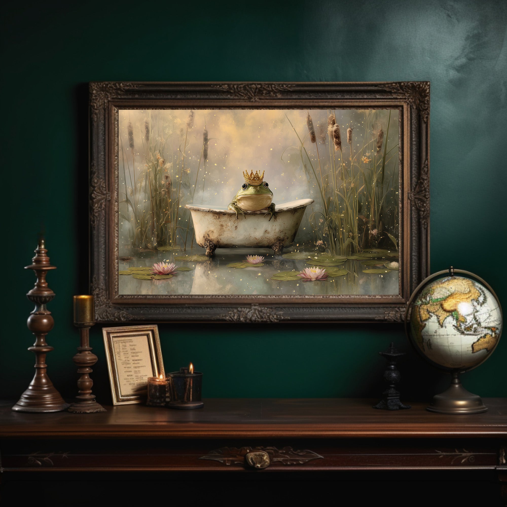 Royal Lily Pond Bathtime