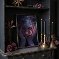 Cosmos Held Between Fingers