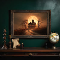 Harvest Moon Haunts Old Road