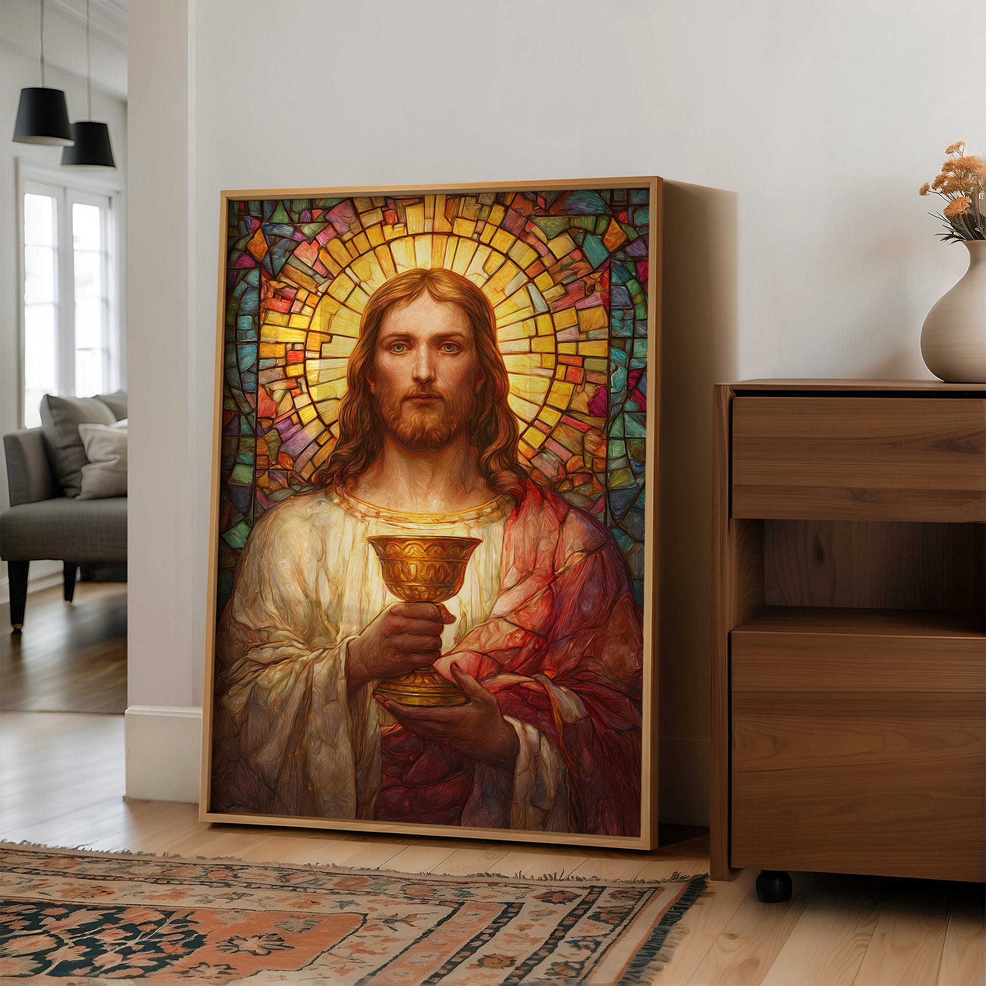 Stained Glass Glory At Dawn