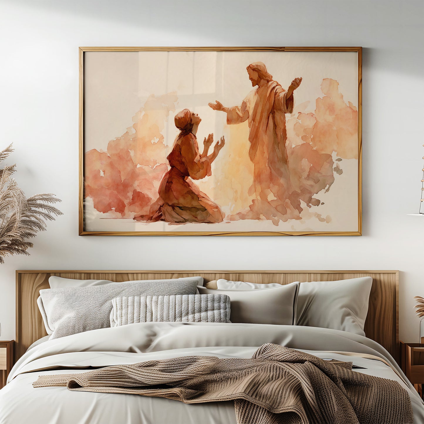 Faith Blooms In Amber Light