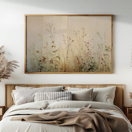 Wildflowers Dance Among Literary Treasures