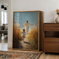 Golden Path To Outstretched Arms