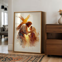 Golden Light Between Burden And Love