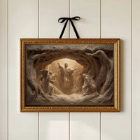 Light Emerges From Stone Depths