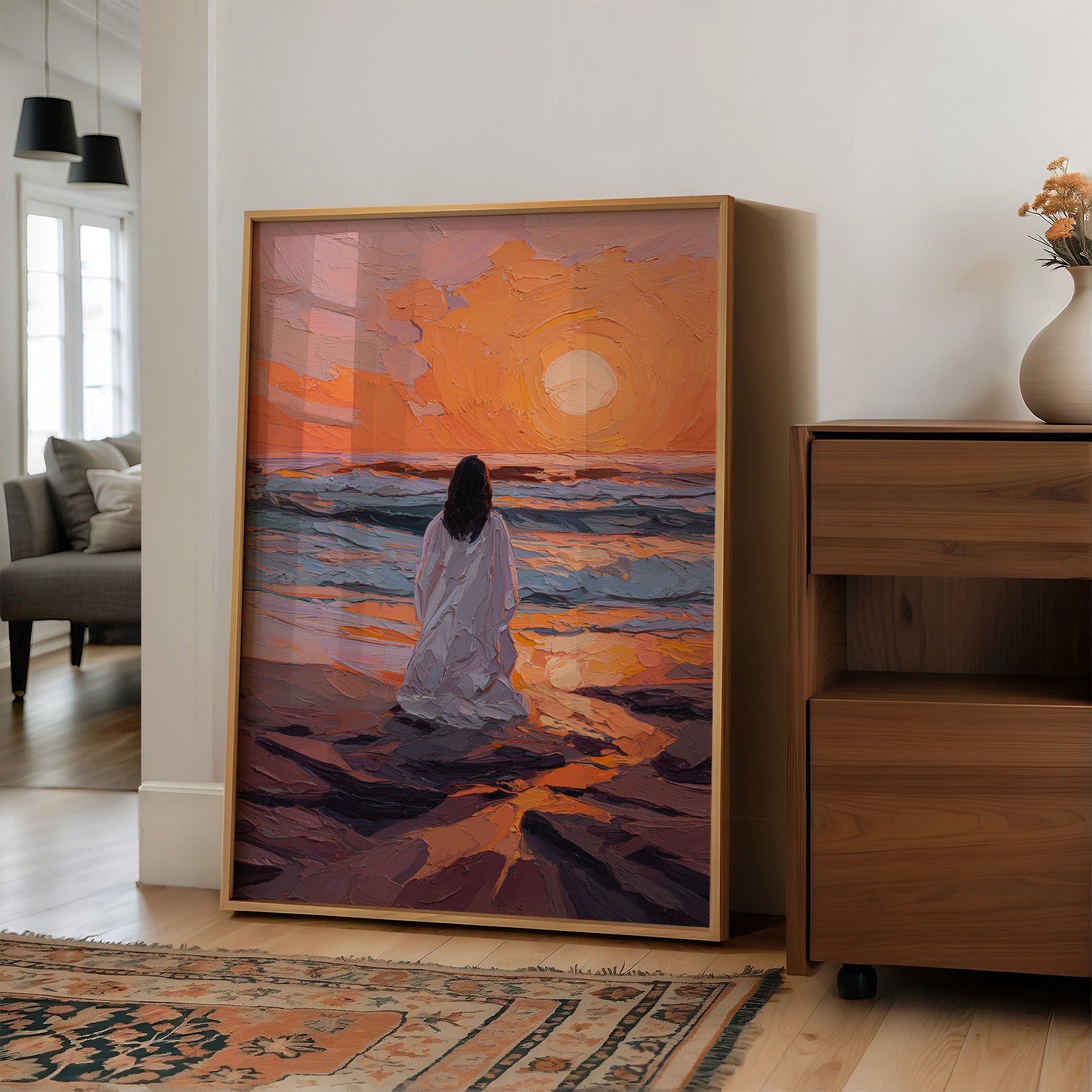 Solitude Meets The Coral Horizon