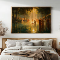 Sacred Waters Bathed In Light