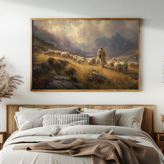 Shepherd's Path Through Mountain Mist