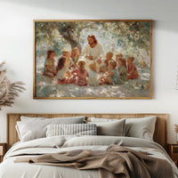 Gathered In Dappled Garden Light