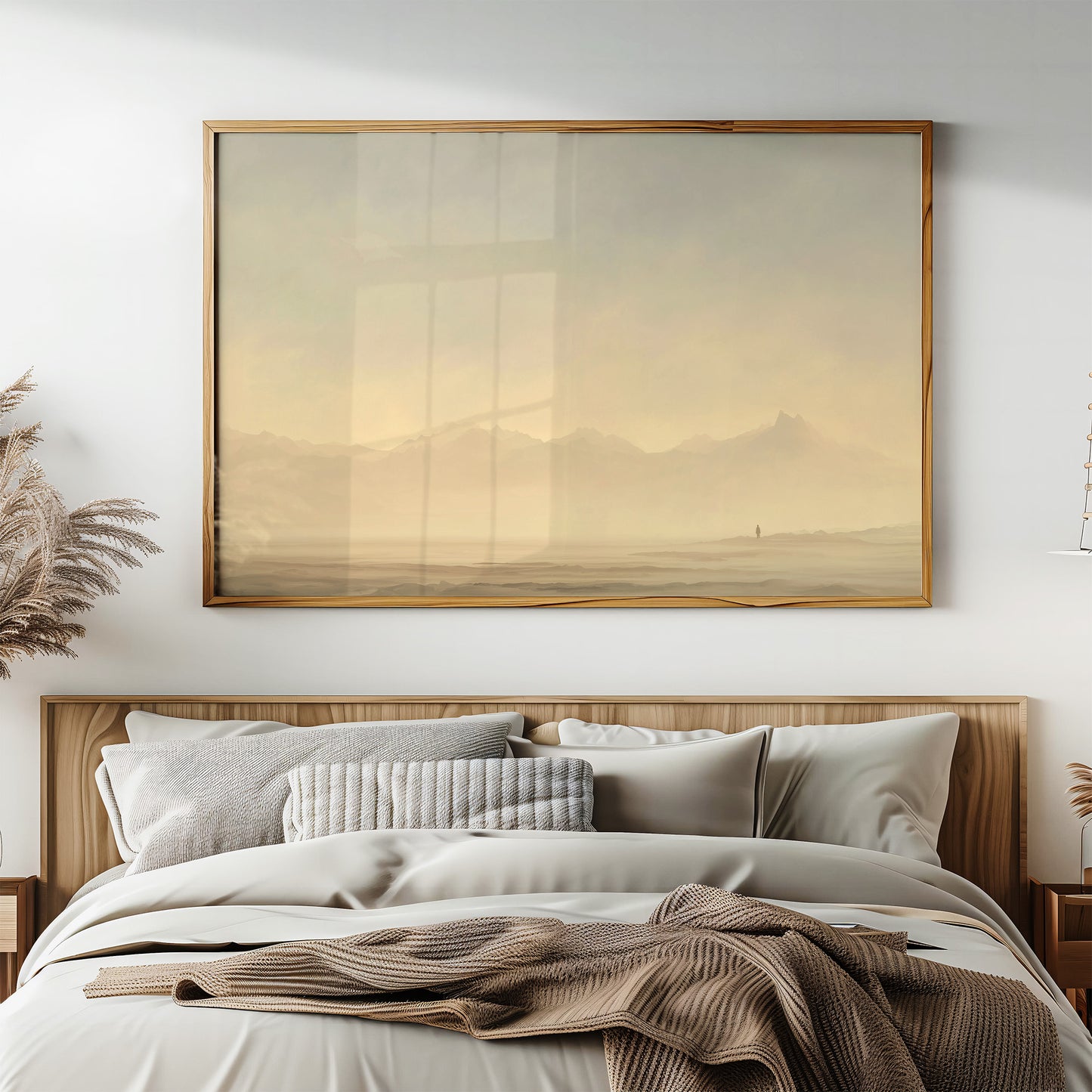 Distance Speaks In Golden Haze