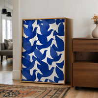 Cobalt Doves Take Flight Together