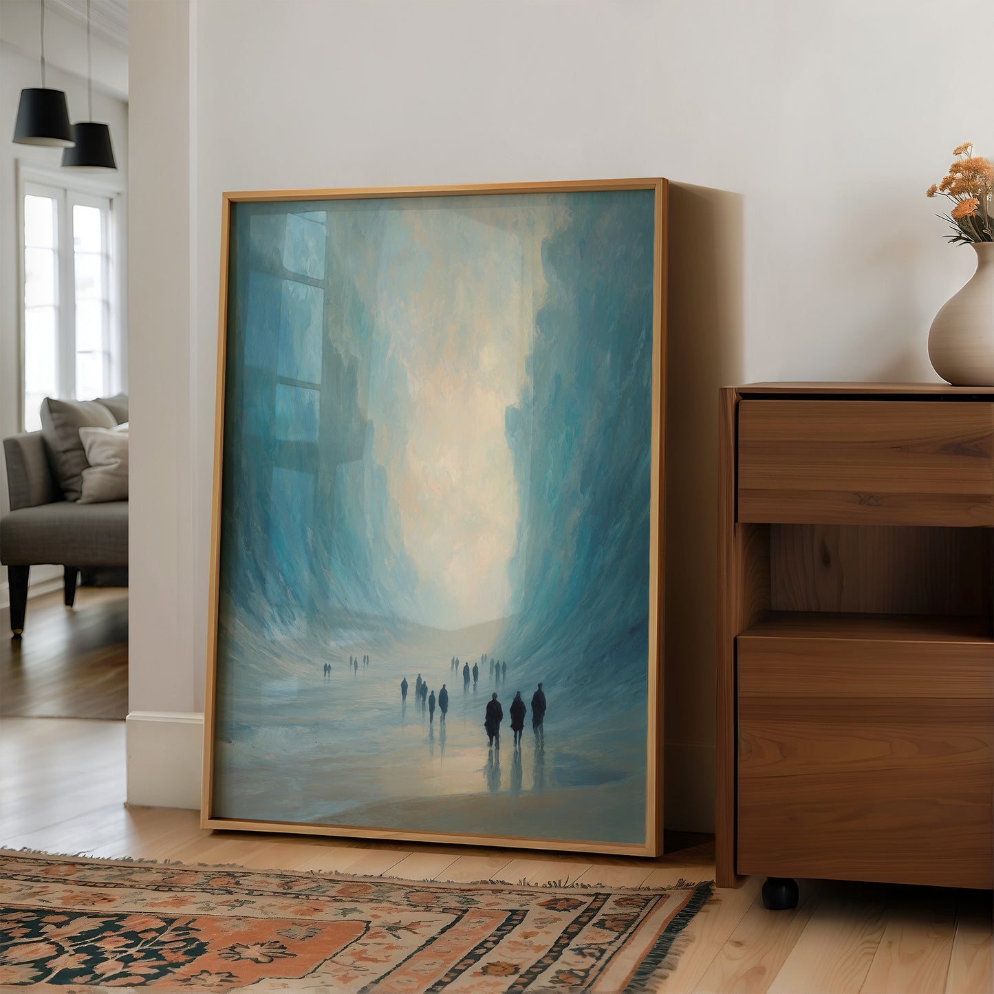 Souls Walking Toward The Light