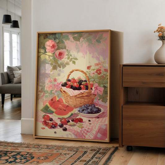 Summer Picnics On Gingham Days