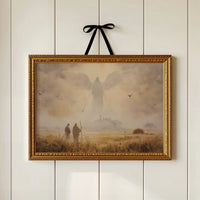 Pilgrims Beneath Celestial Light