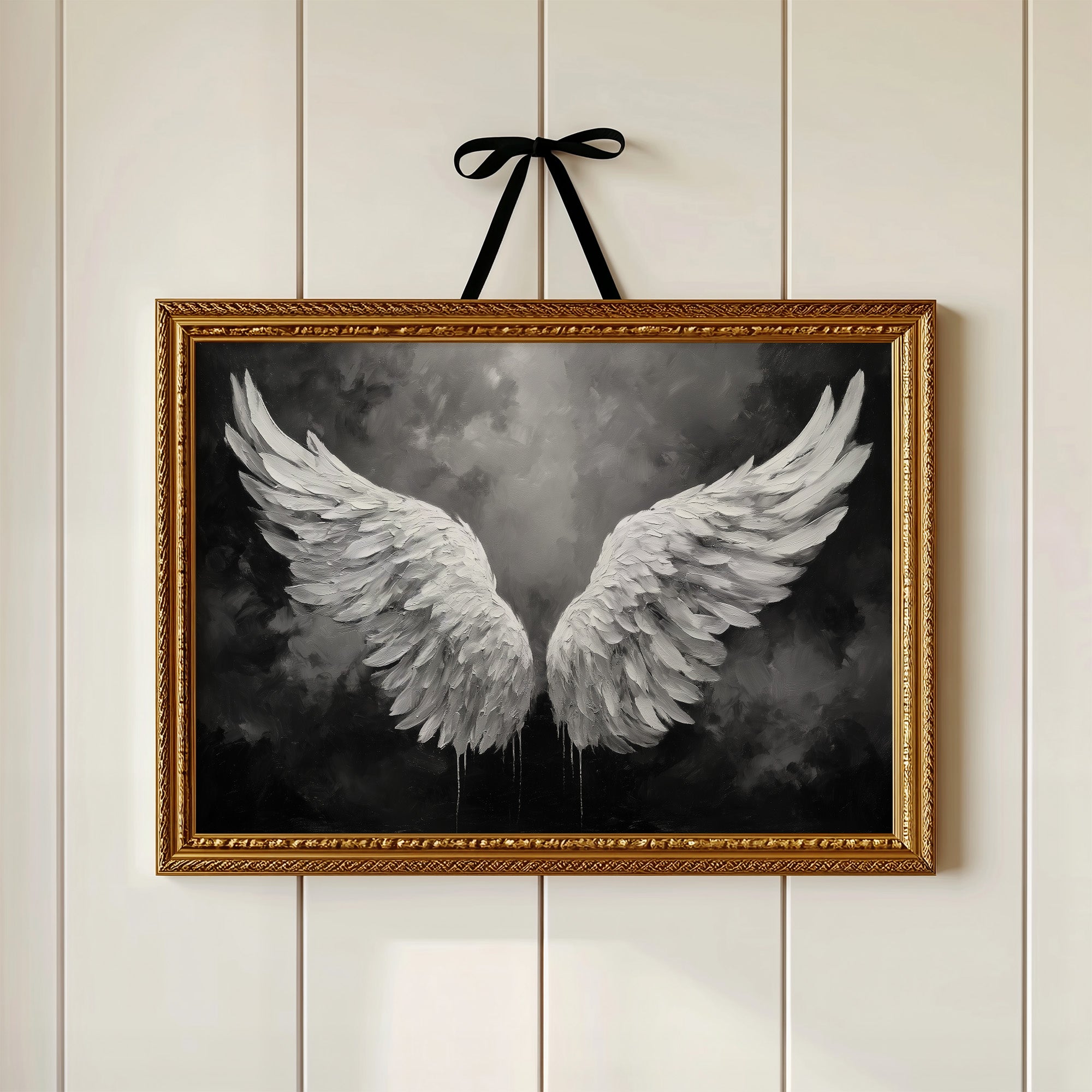 Wings Against Stormy Skies