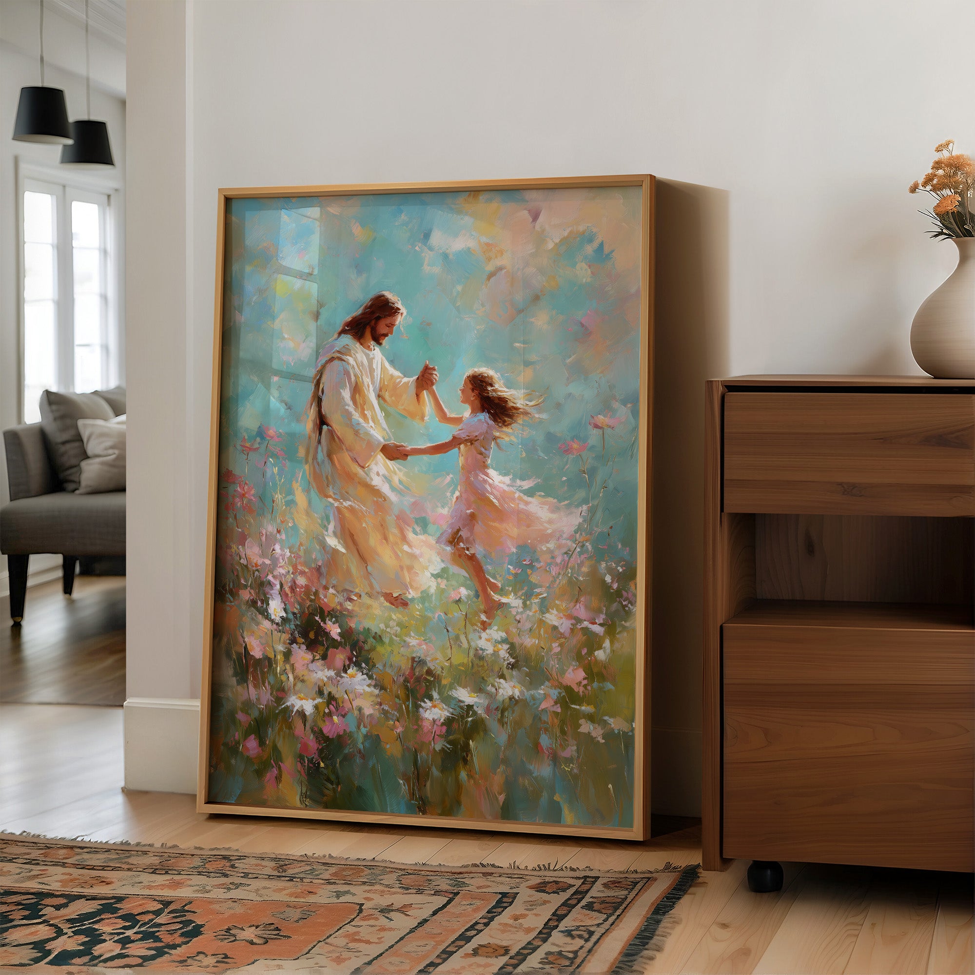 Dancing Through Meadow's Tender Light