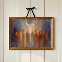 Light Ascends Through Gathered Souls
