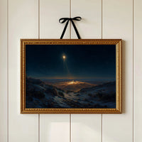 Distant City Under Celestial Guide