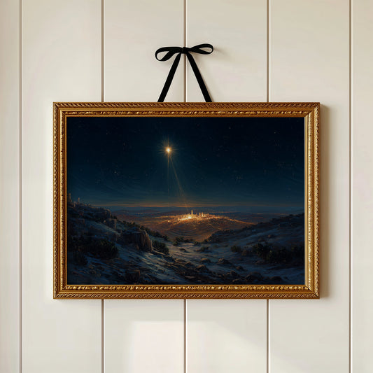 Distant City Under Celestial Guide