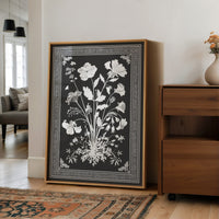 Botanist's Journal In Negative Space