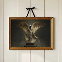 Wings Ascend From Ancient Stone