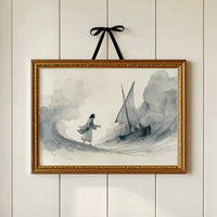 Faith Walks Upon Stormy Waters