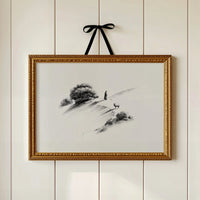 Solitude Atop Windswept Hills