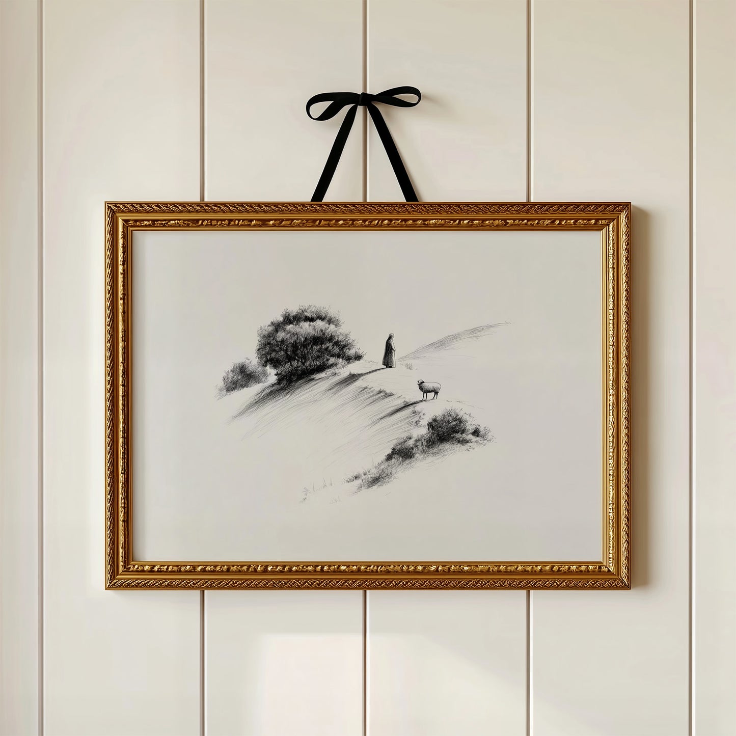 Solitude Atop Windswept Hills