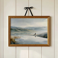 Solitude By The Misty Lake