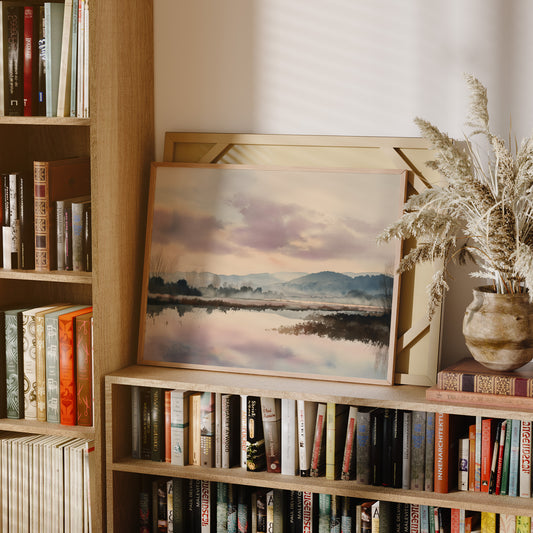 Lavender Lakes Between Silent Hills