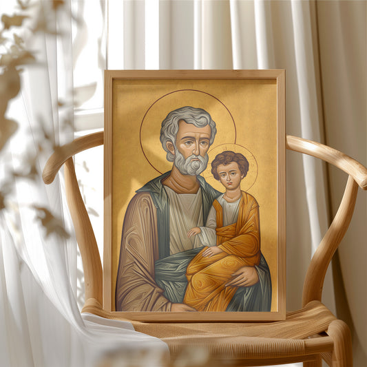 Sacred Gold Upon Weathered Wood