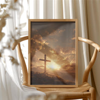 Sunlit Promise On Calvary Hill