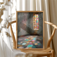 Stained Light Paints Sacred Floors