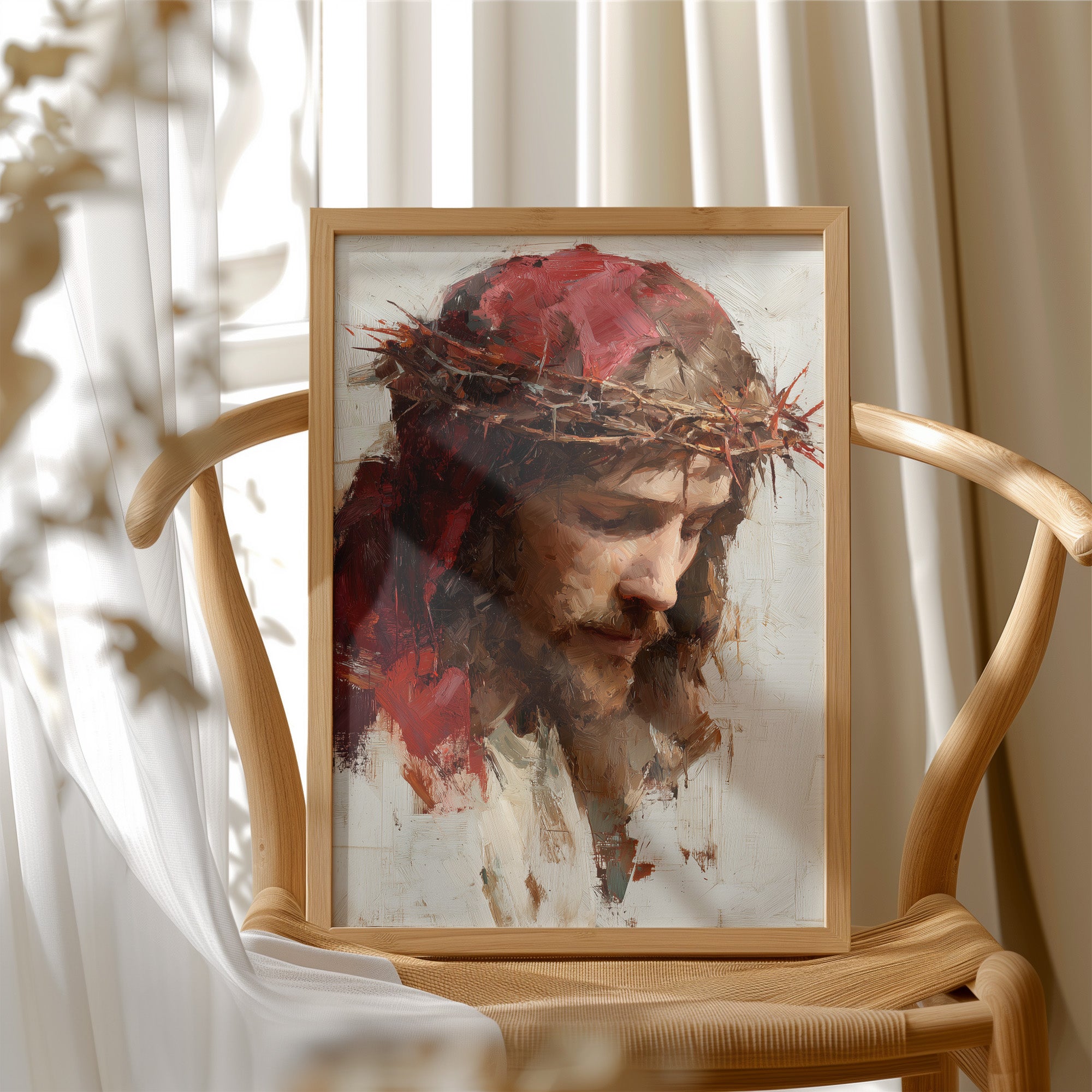 Brushstrokes Of Sacred Devotion