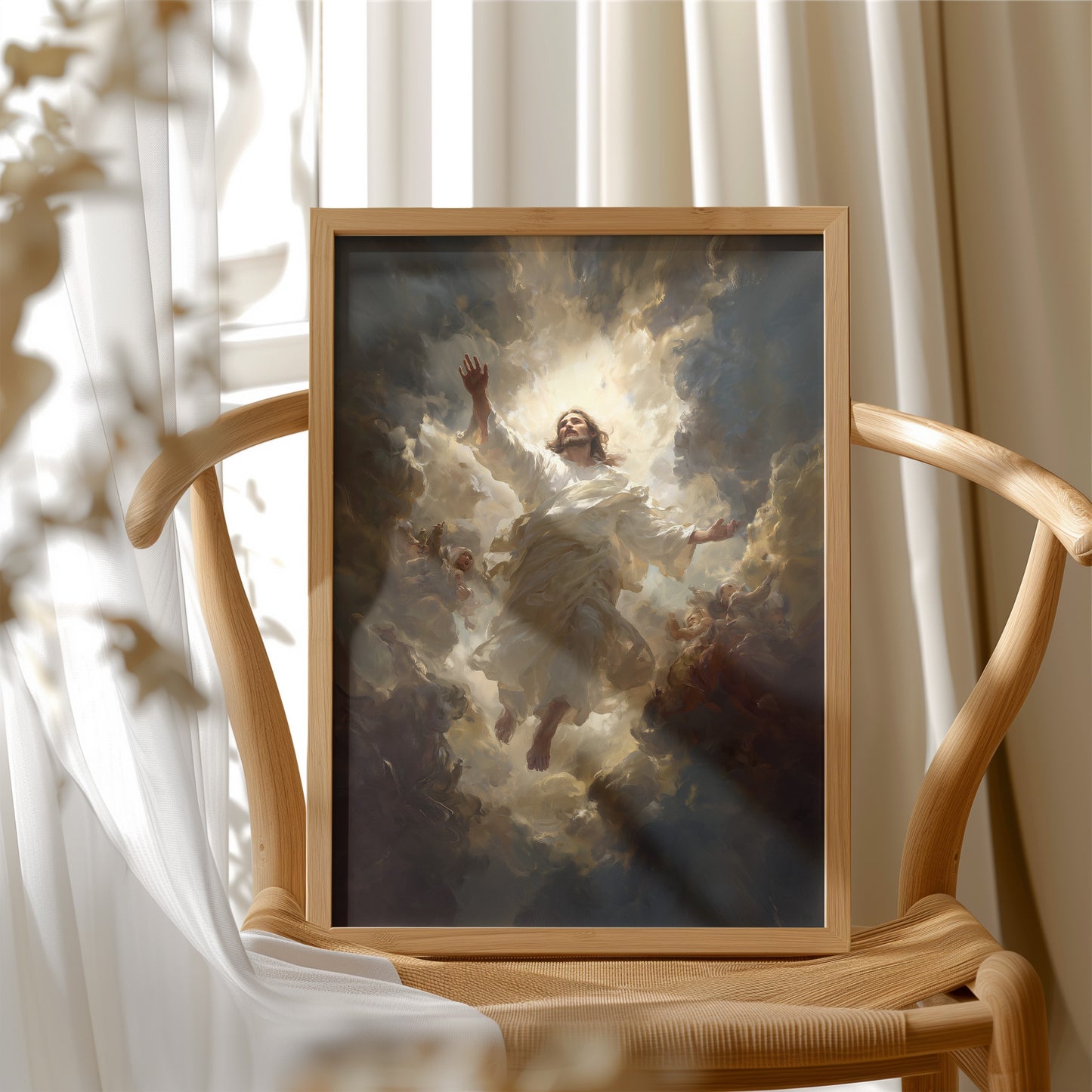 Light Breaks Through Ancient Clouds