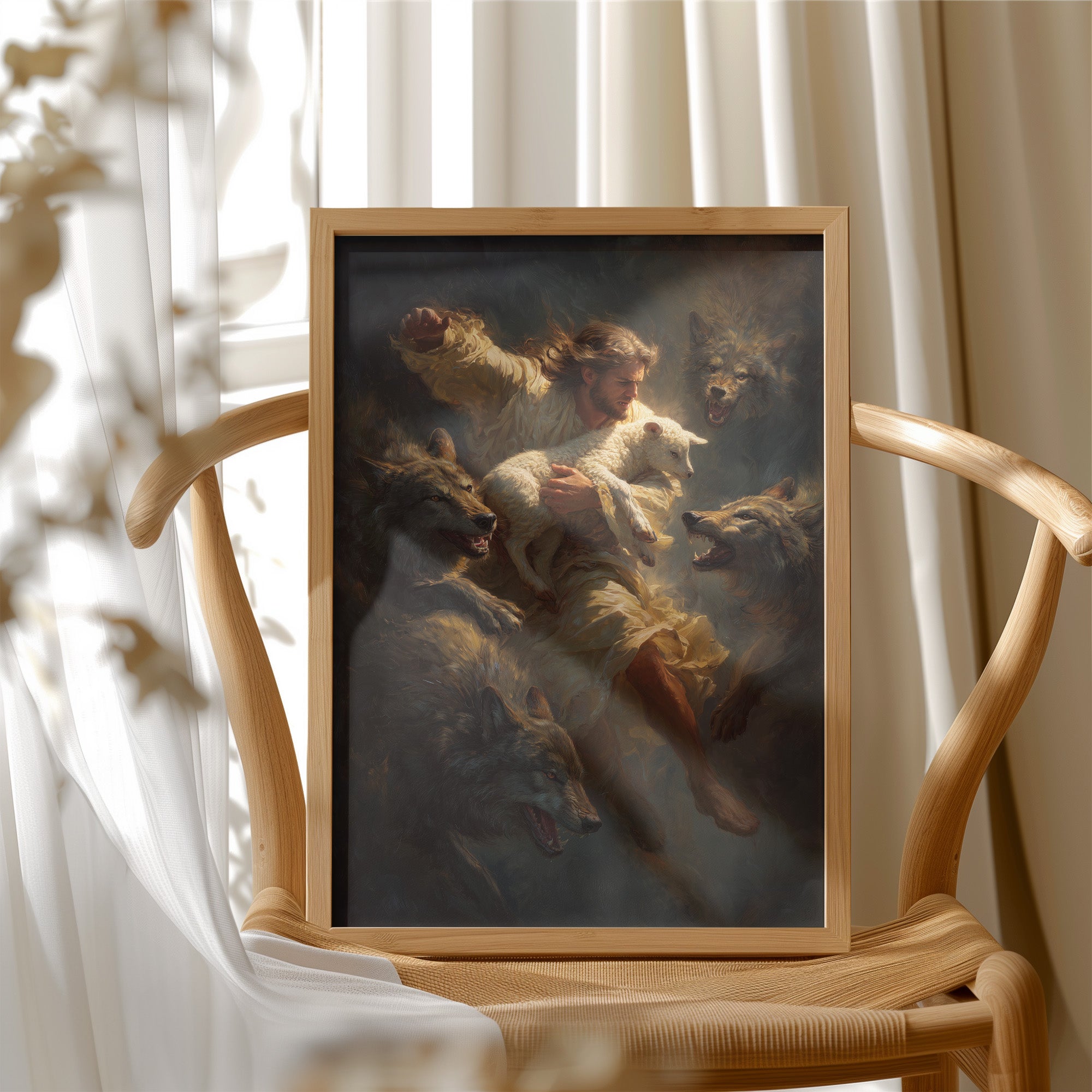 Shepherd's Battle Against Darkness