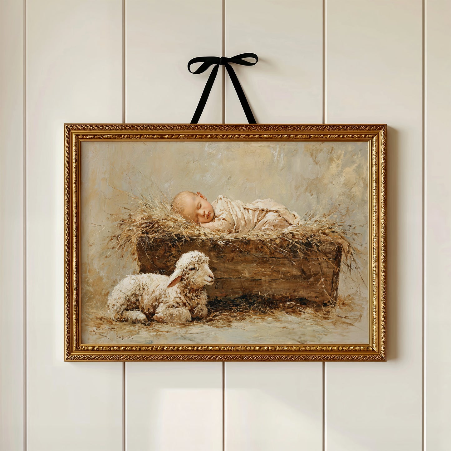 Slumber In The Manger's Glow