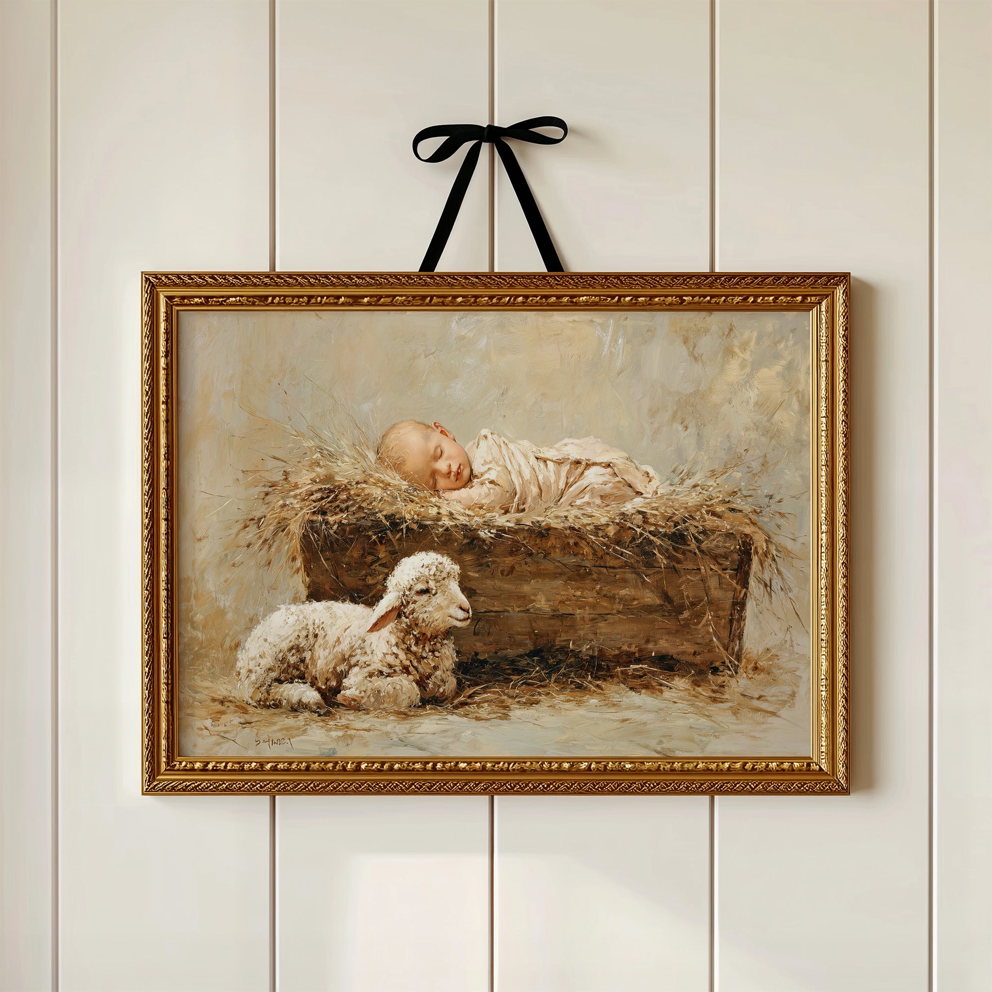 Slumber In The Manger's Glow