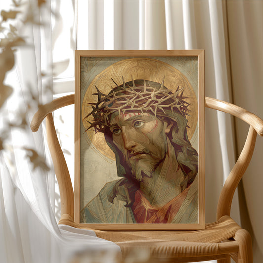 Sacred Light On Wooden Rest