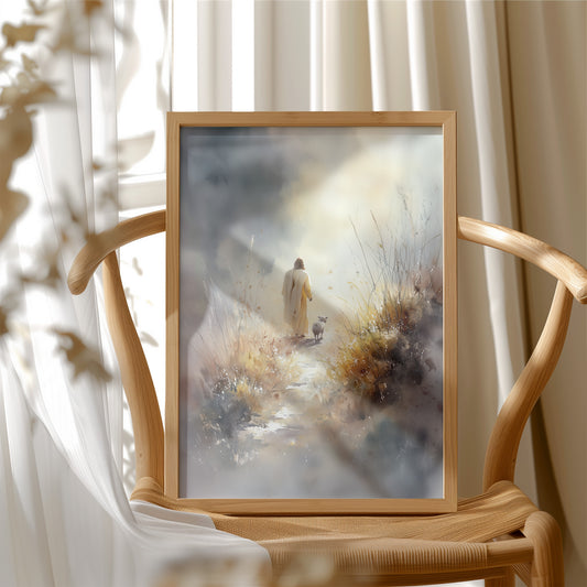 Faithful Steps Through Morning Mist