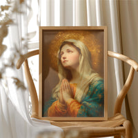 Radiant Prayer In Sunlit Sanctuary