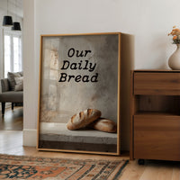 Morning Ritual On Wooden Table