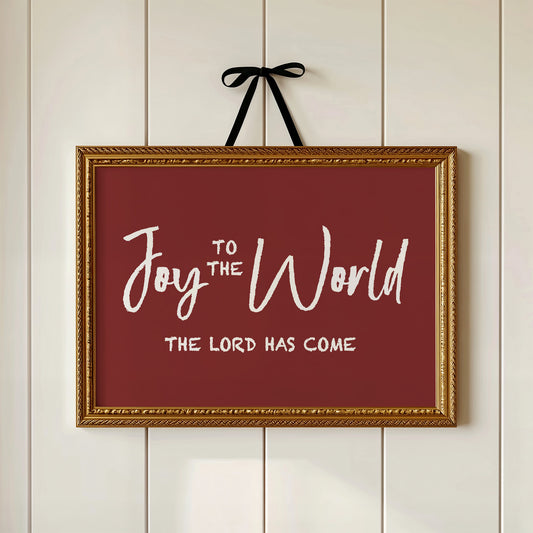 Crimson Tidings Of Celebration