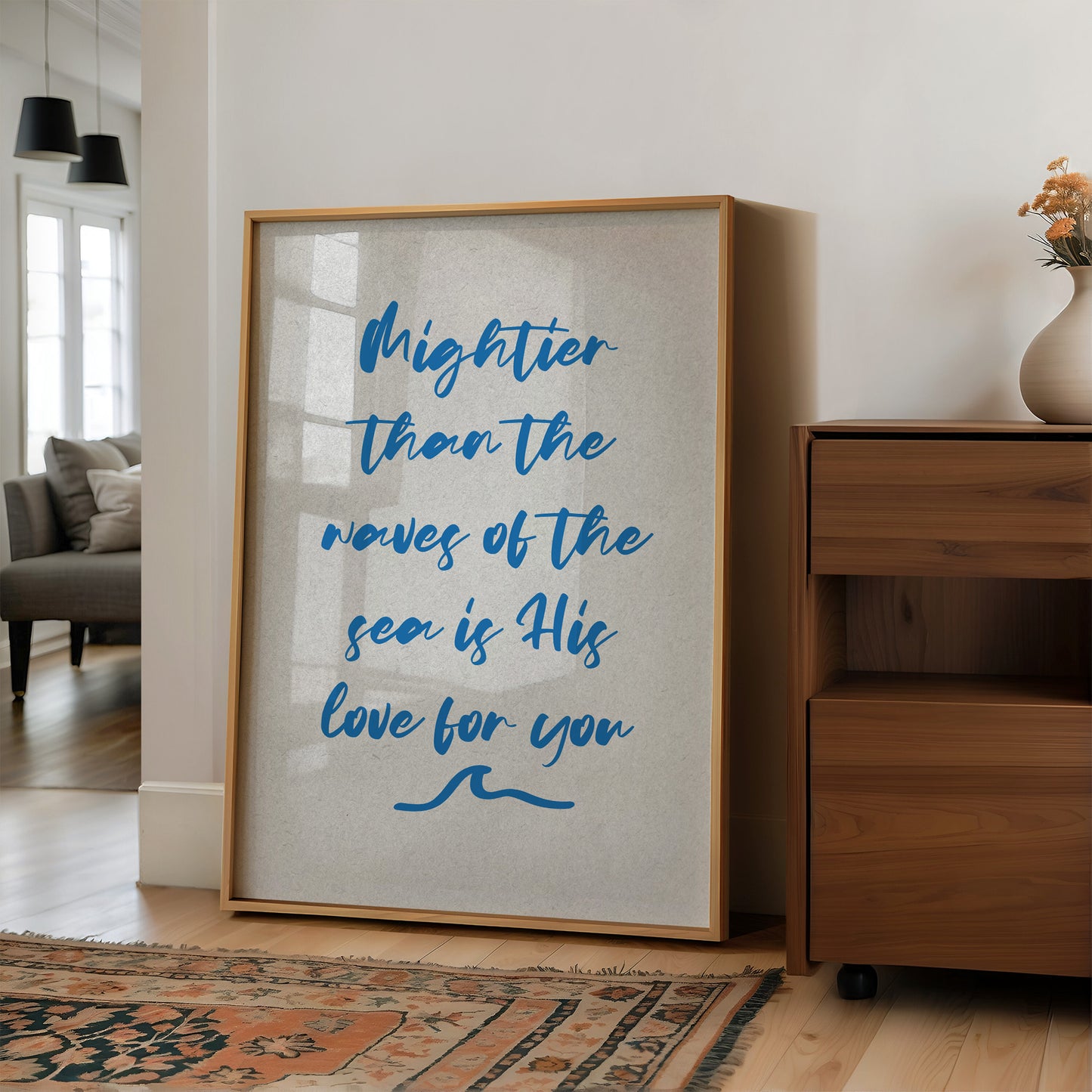 Morning Words In Azure Ink