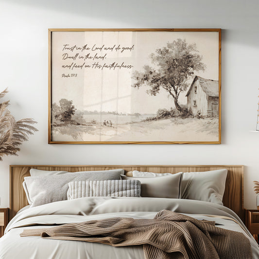 Faith Grows In Quiet Fields