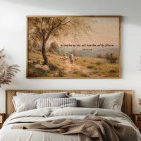 Shepherd's Path In Golden Light